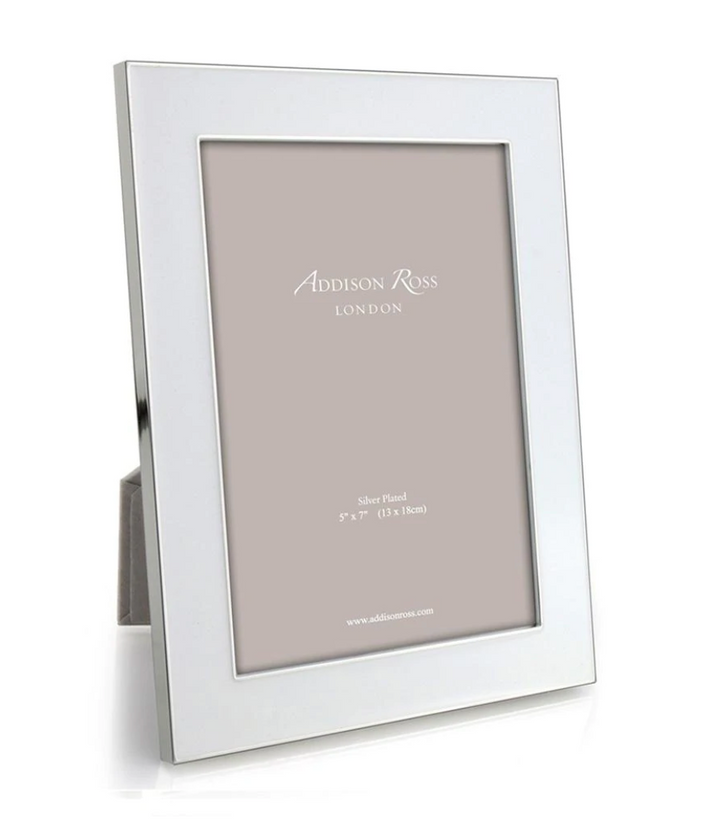 Wide Enamel Picture Frame (4" x 6")