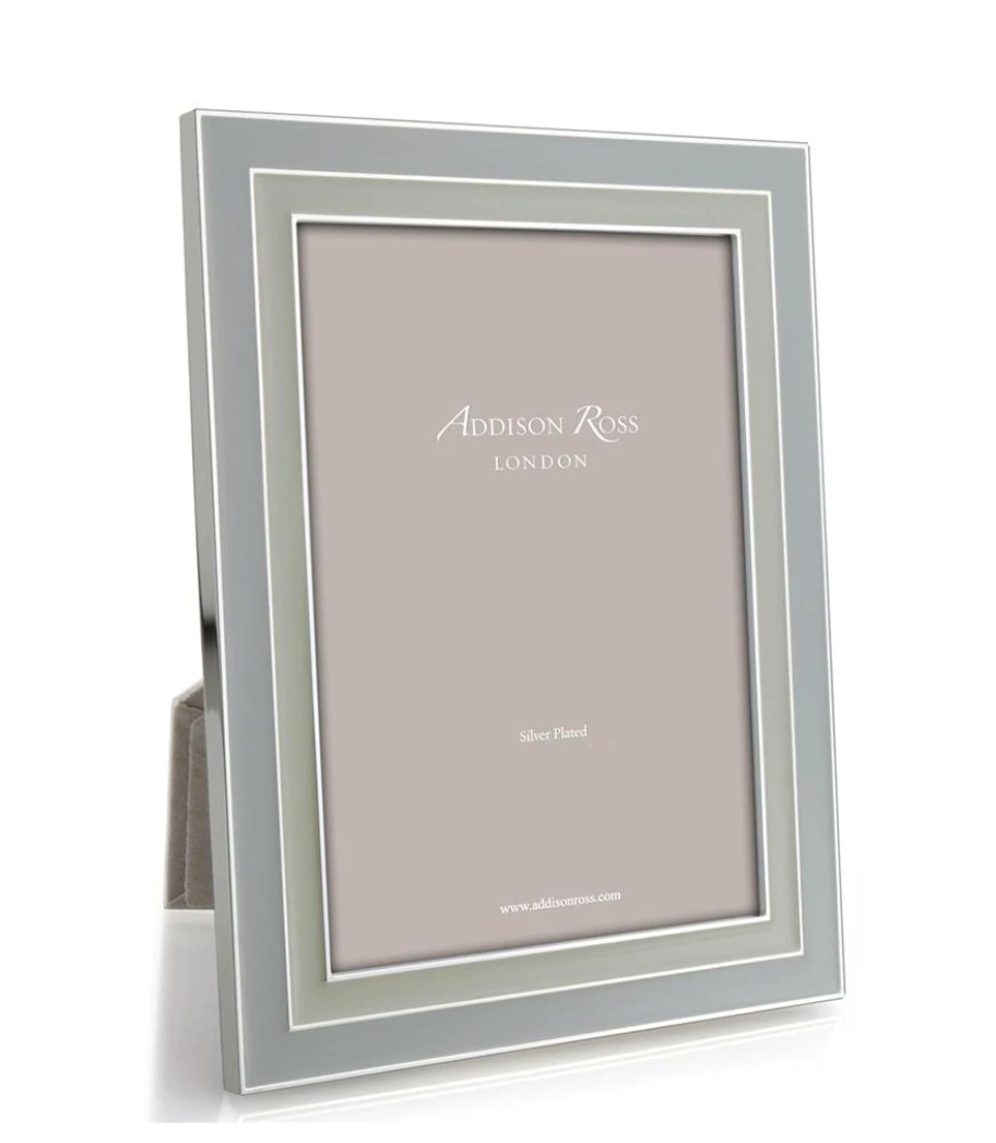 Two-Tone Wide Enamel Picture Frame (4"x 6")
