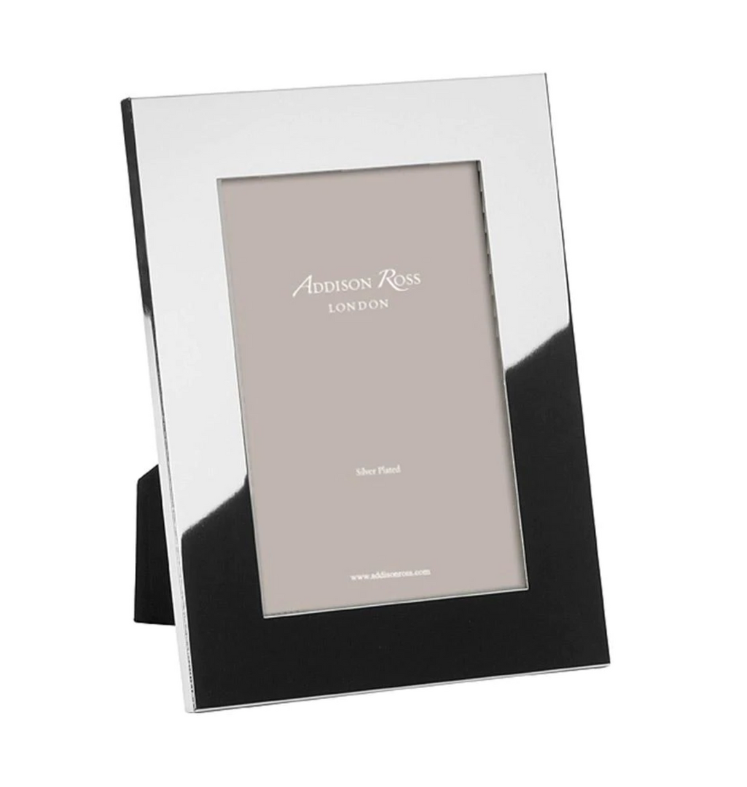 Wide Border Silver Picture Frame