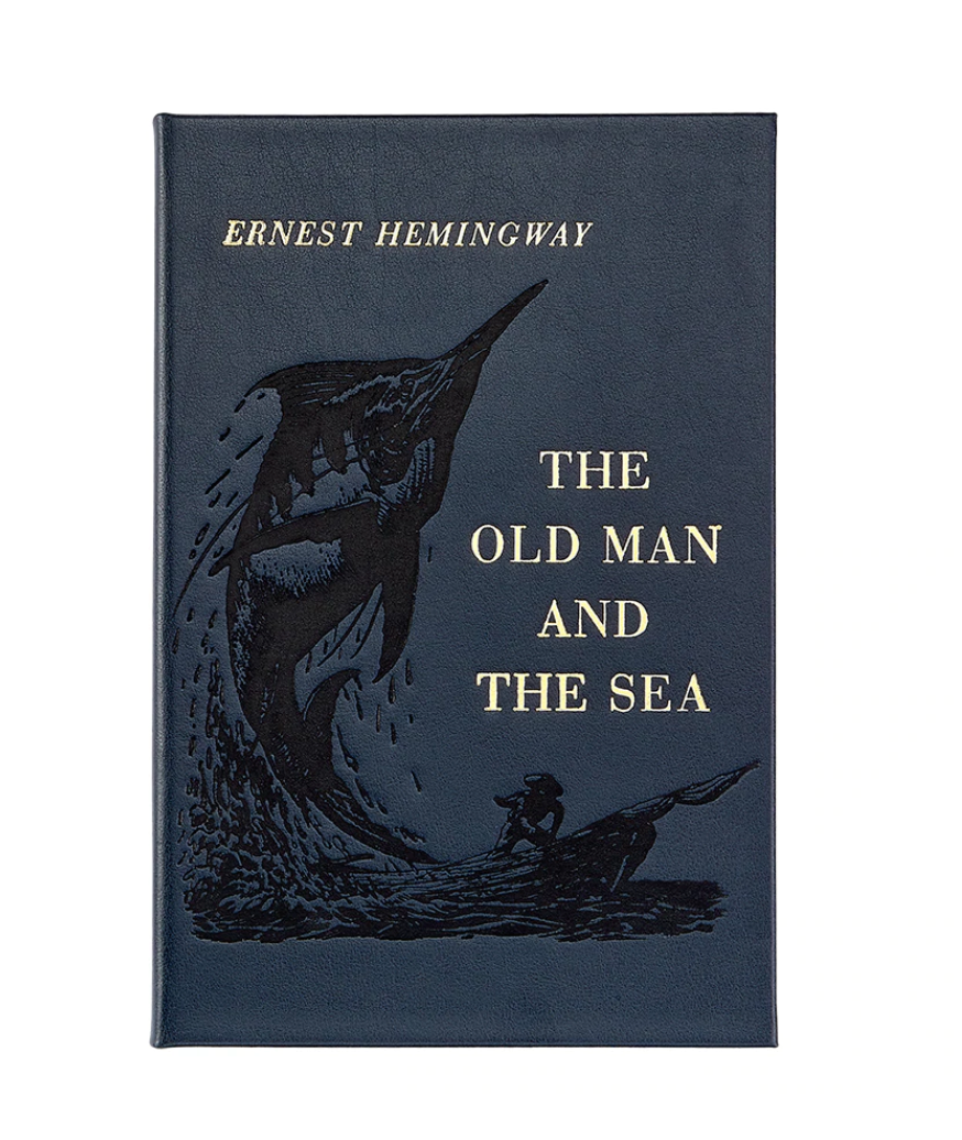 The Old Man and the Sea, Ernest Hemingway (Leather Bound)