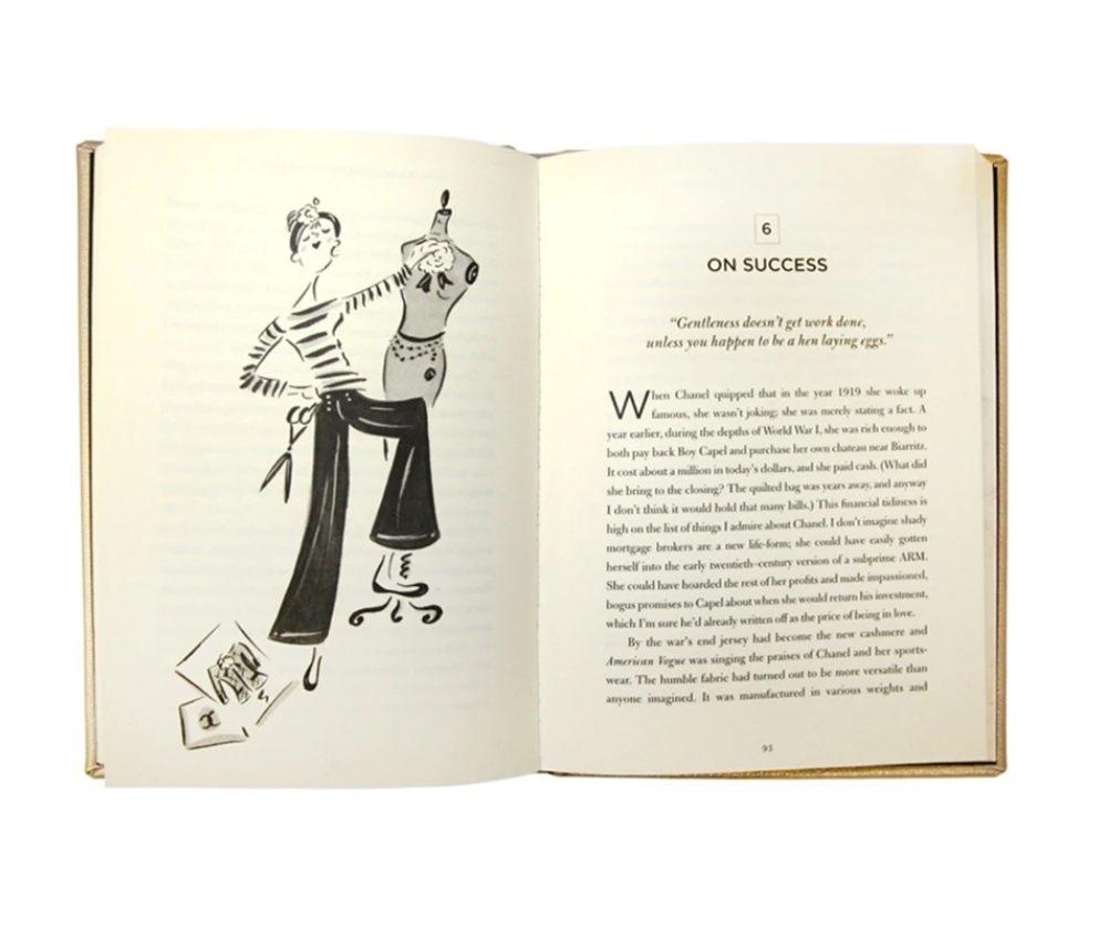 The Gospel According to Coco Chanel, Karen Karbo (Leather Bound)