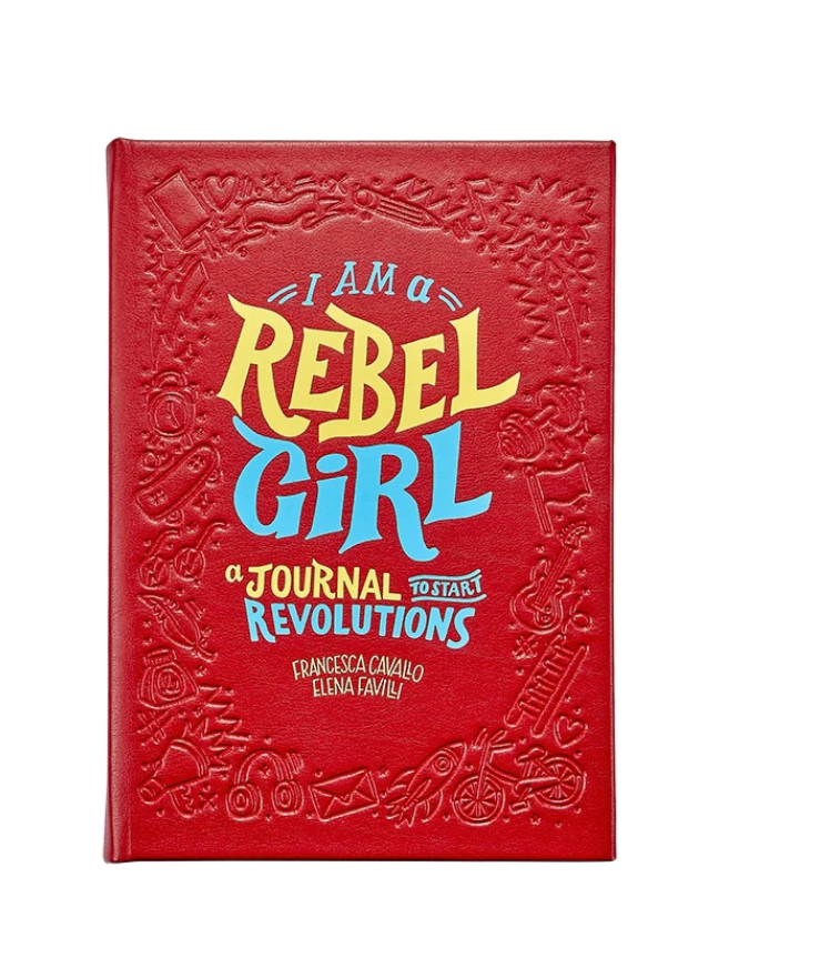 I am a Rebel Girl Journal (Leather Bound)