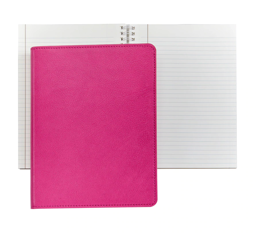 Refillable Leather Notebook (9")