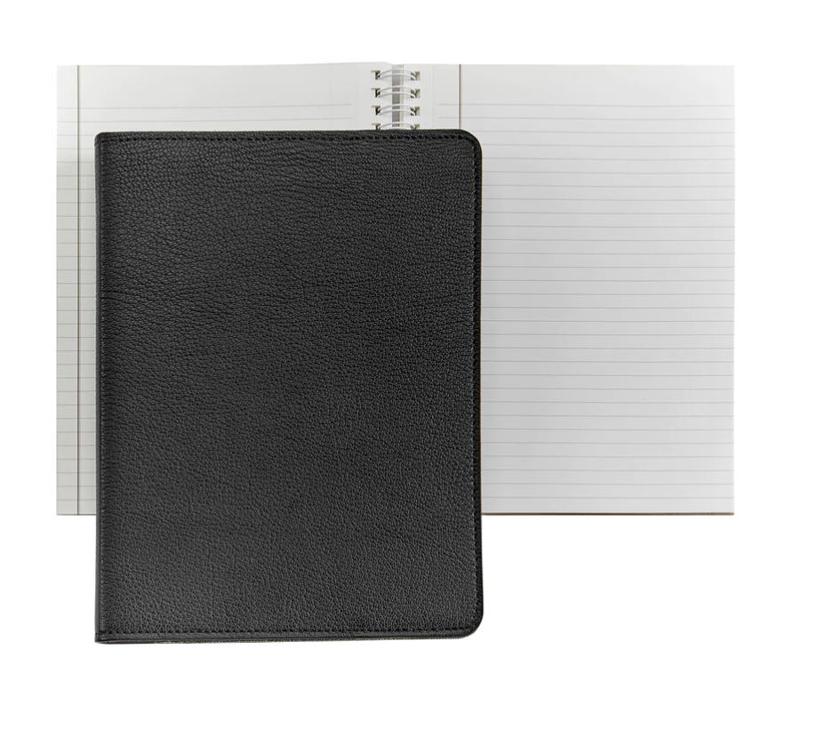 Refillable Leather Notebook (9")