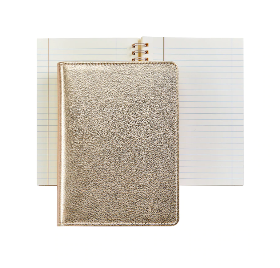 Refillable Leather Notebook (7")