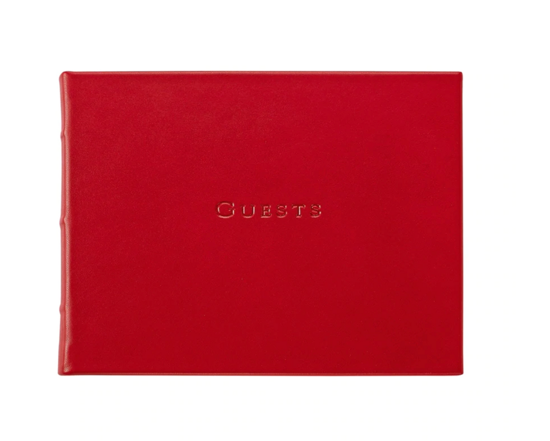 Leather Guest Book