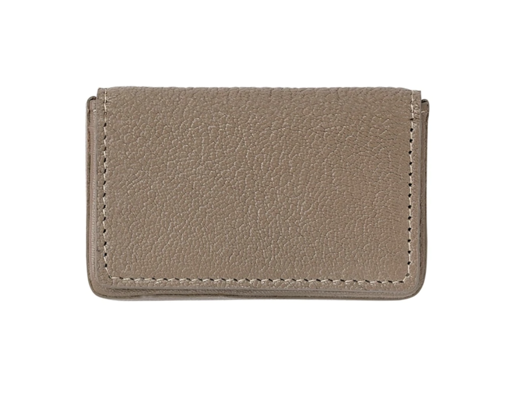 Hard Leather Business Card Case