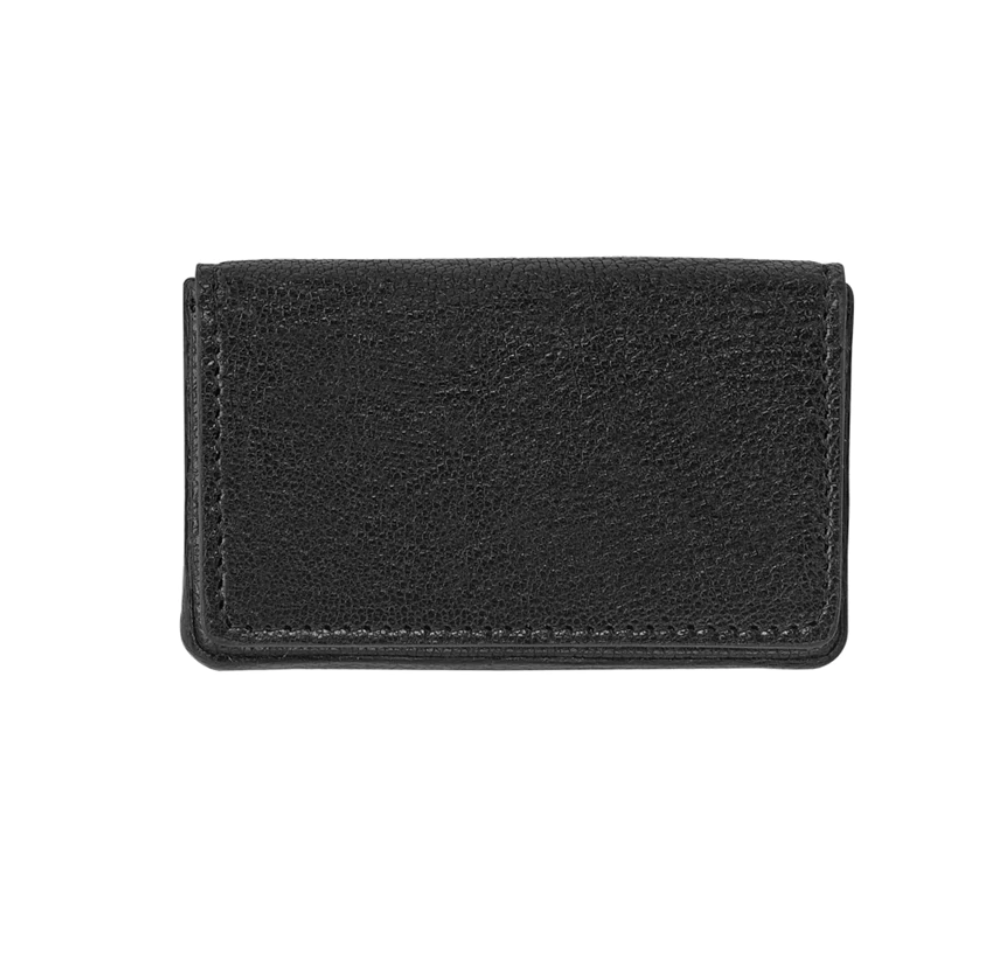 Hard Leather Business Card Case