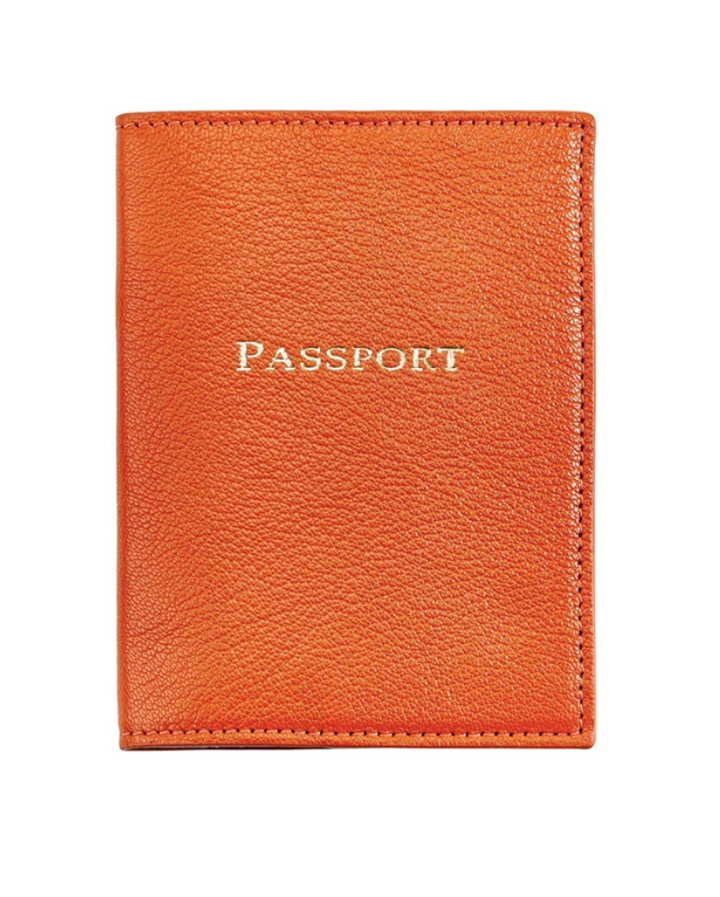Passport Holder Leather