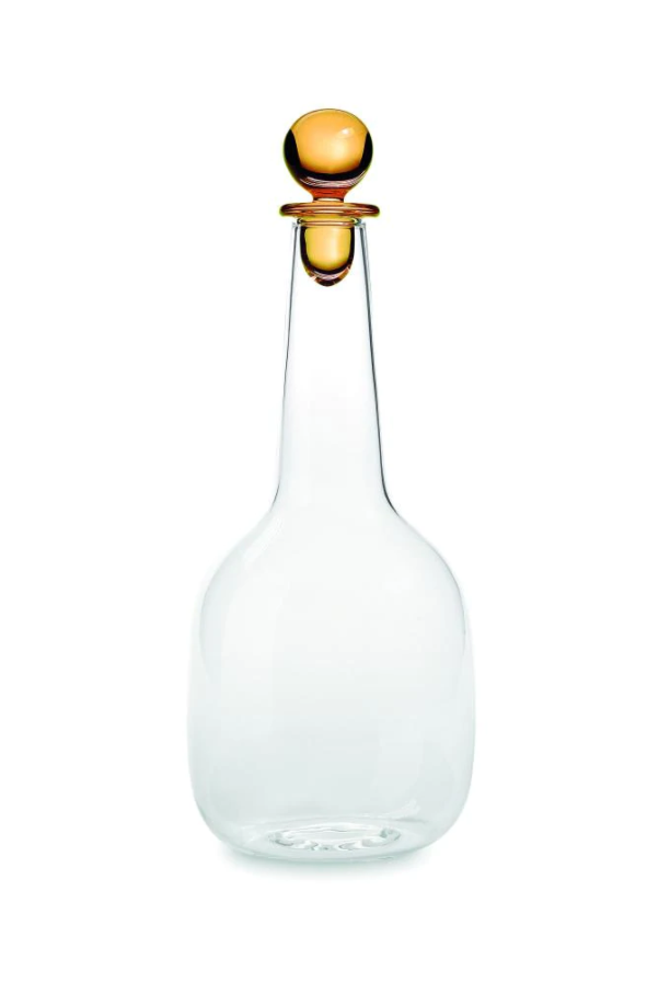 Bilia Bottle with Colored Stopper