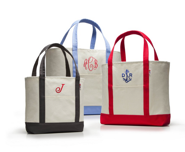 Barrier Island Canvas Tote