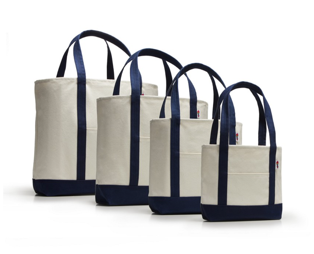 Barrier Island Canvas Tote