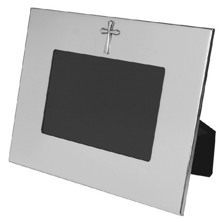 Pewter Cross Frame