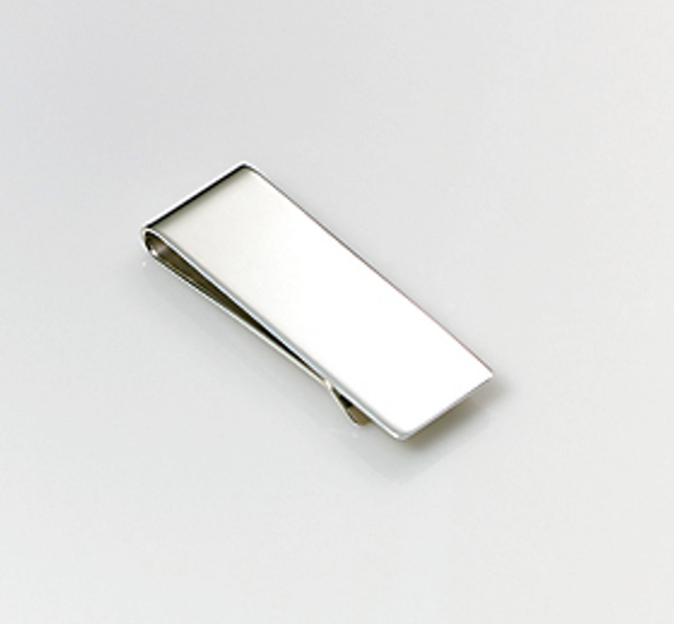 Tapered Silver Money Clip