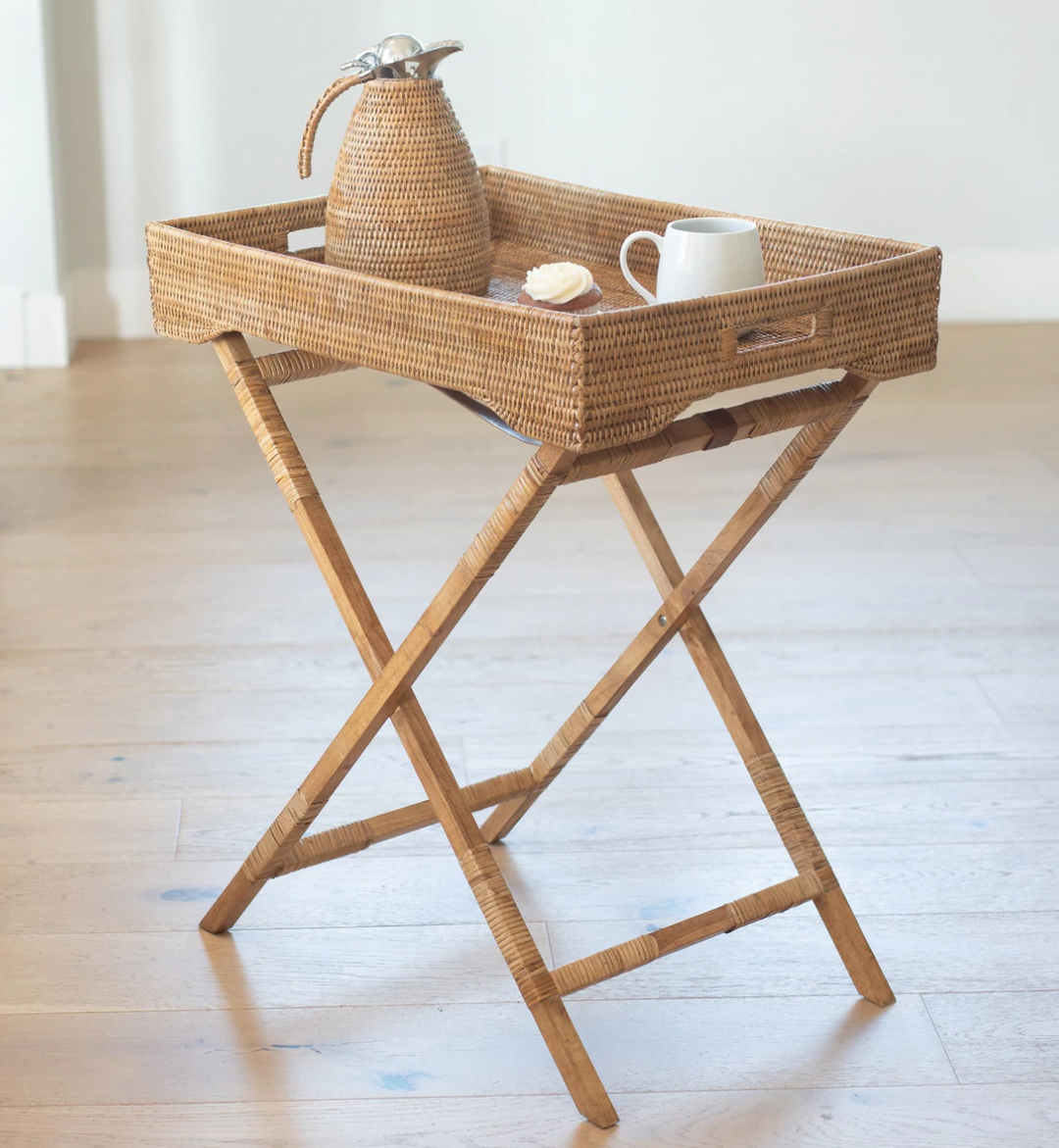 Rattan Tray Table