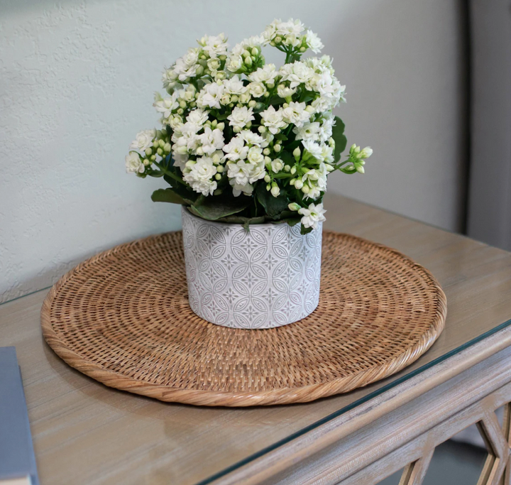 Round Rattan Placemats