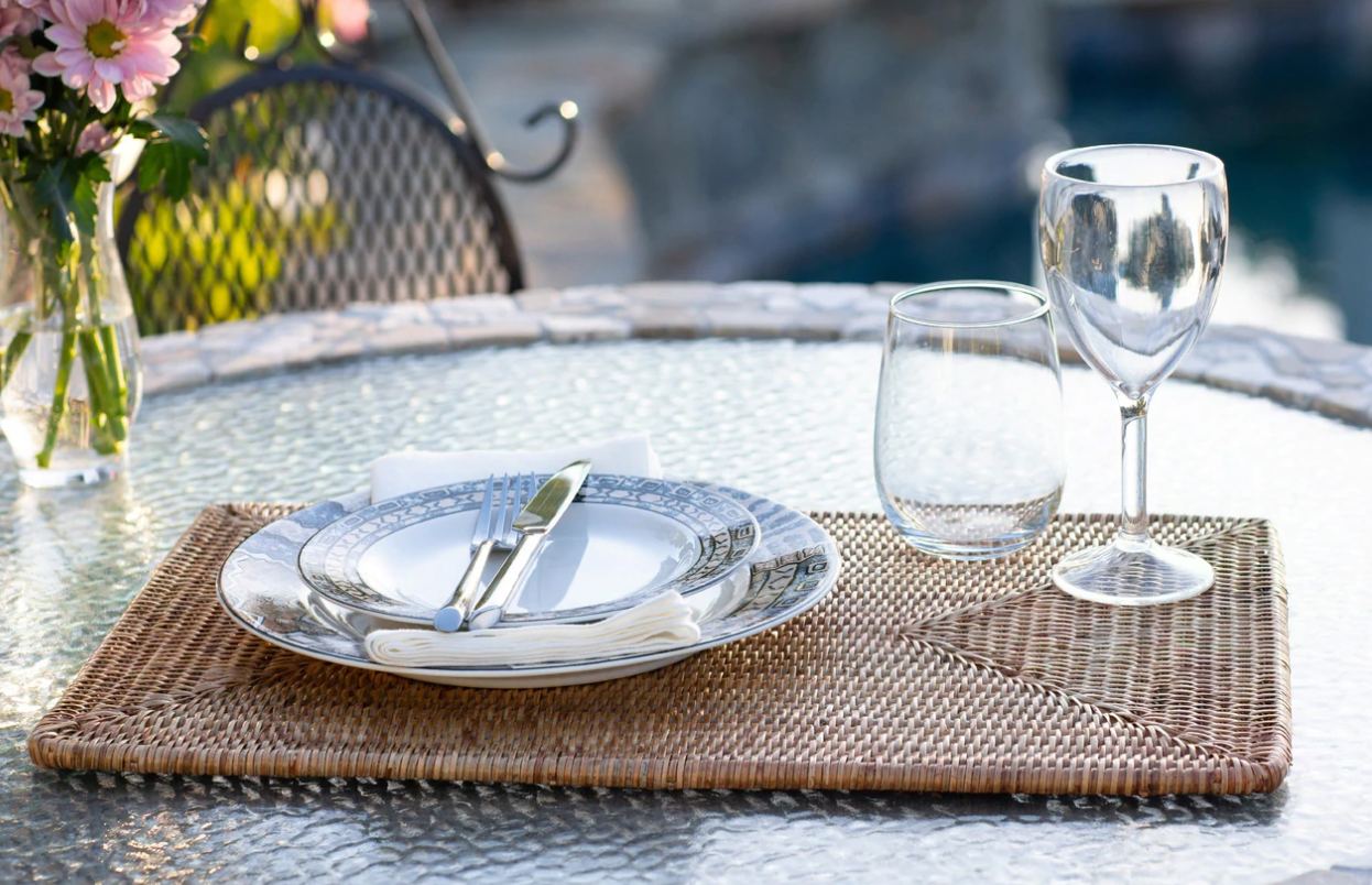 Rectangular Rattan Placemats – Signature Gifts Inc.
