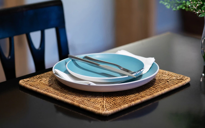 Square Rattan Placemats