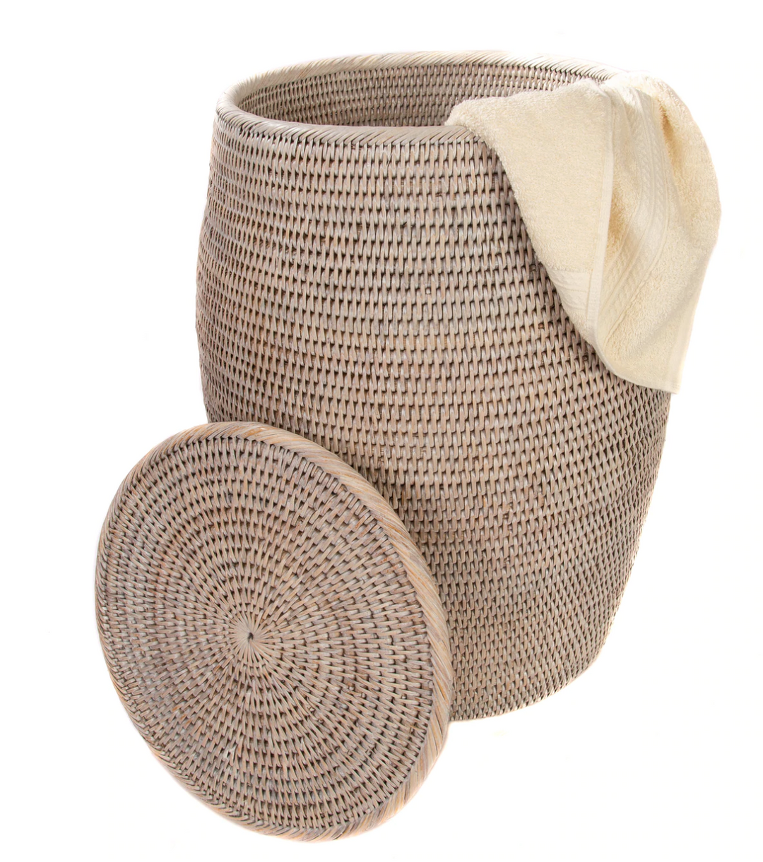 Rattan Hamper with Lid