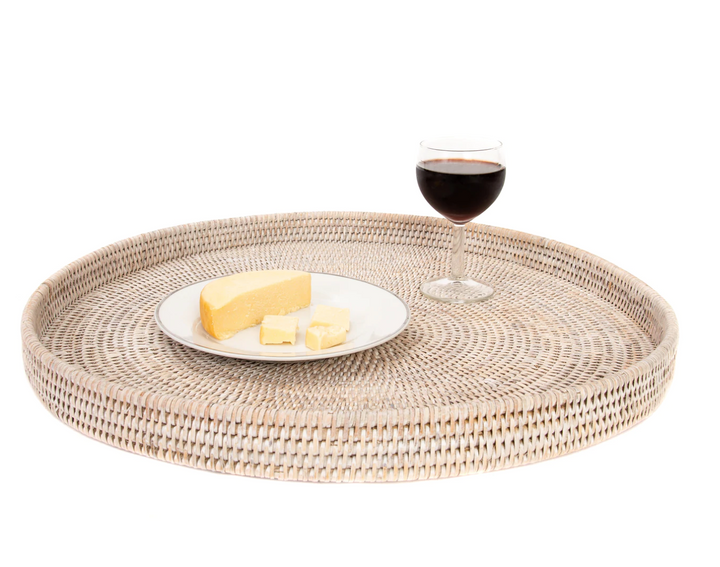 Round Rattan Tray (6 Sizes)