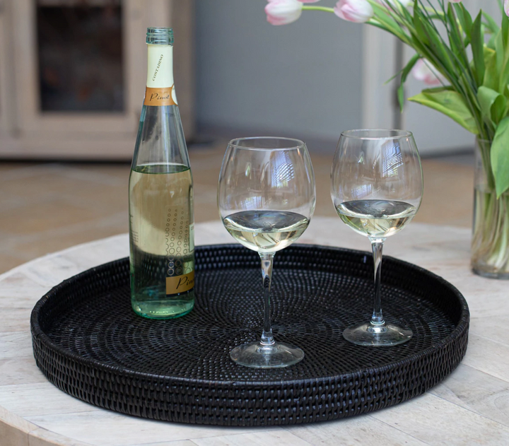 Round Rattan Tray (6 Sizes)