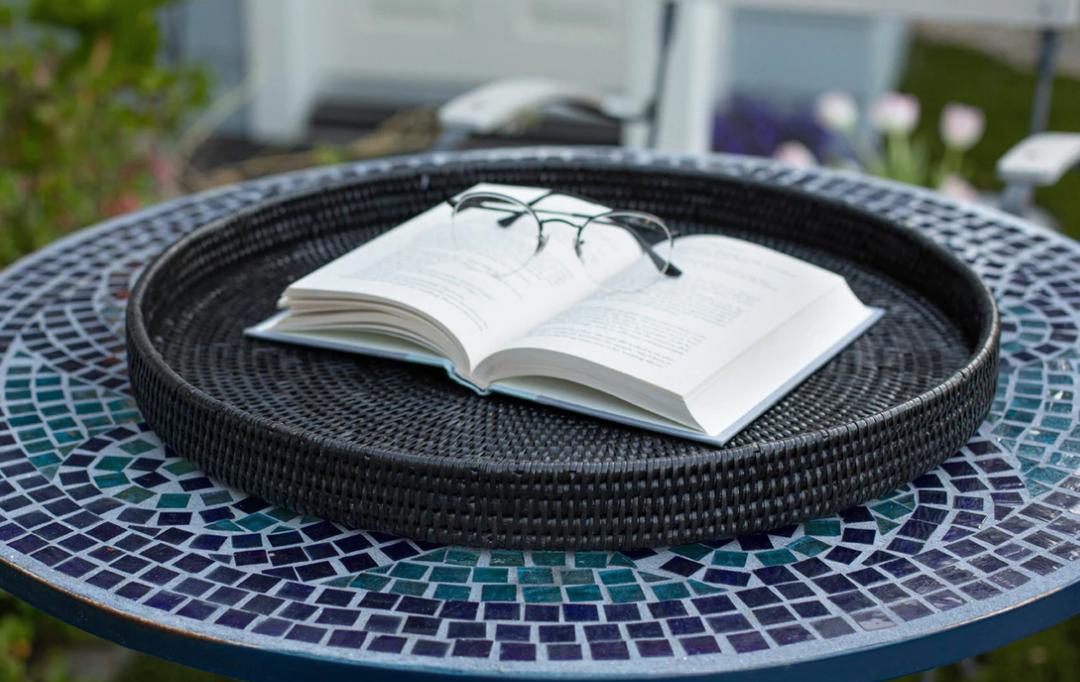 Round Rattan Tray (4 Sizes)