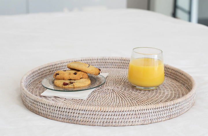 Round Rattan Tray (6 Sizes)