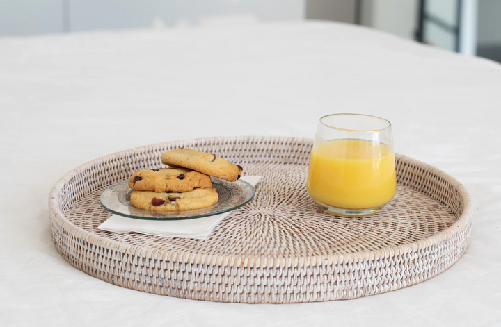 Round Rattan Tray (4 Sizes)