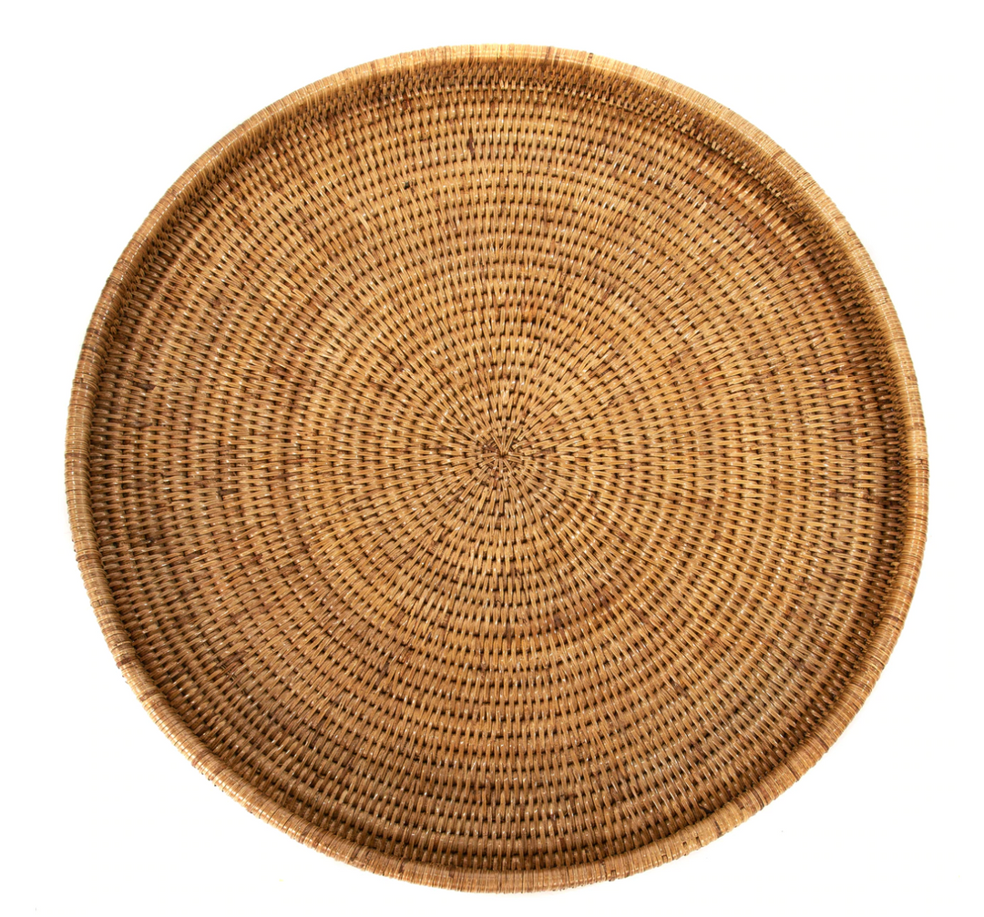 Round Rattan Tray (6 Sizes)