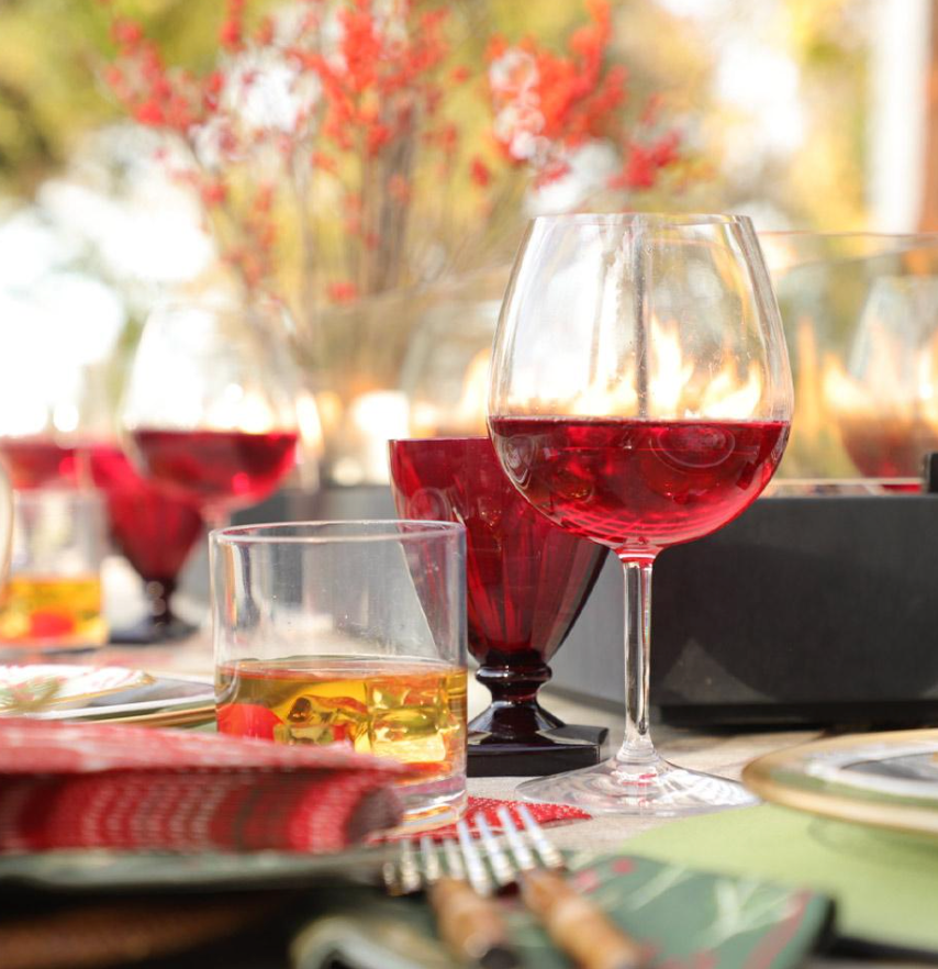 Acrylic Red Wine Glass
