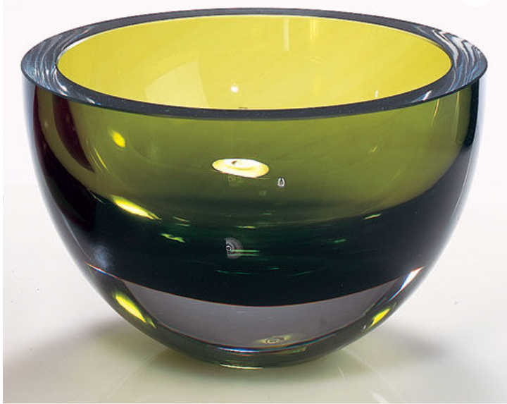 Penelope Mouth Blown Crystal Bowl