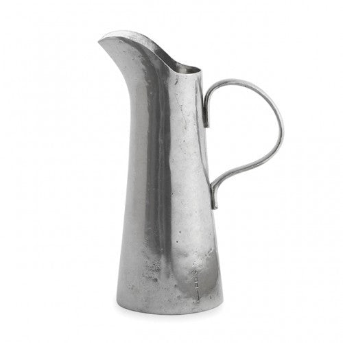 Vintage Tall Tapered Pewter Pitcher By Arte Italica