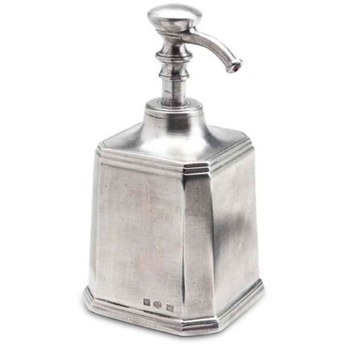 Pewter Dolomiti Soap Dispenser by Match Pewter